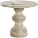 Raul 34 X 30 inch Travertine Look / Dune Outdoor Bistro Table